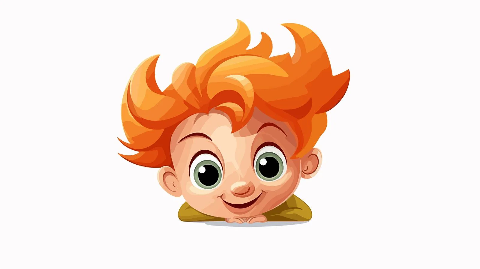 Cute Ginger Cartoon Vector Illustration — free download from Dotvec