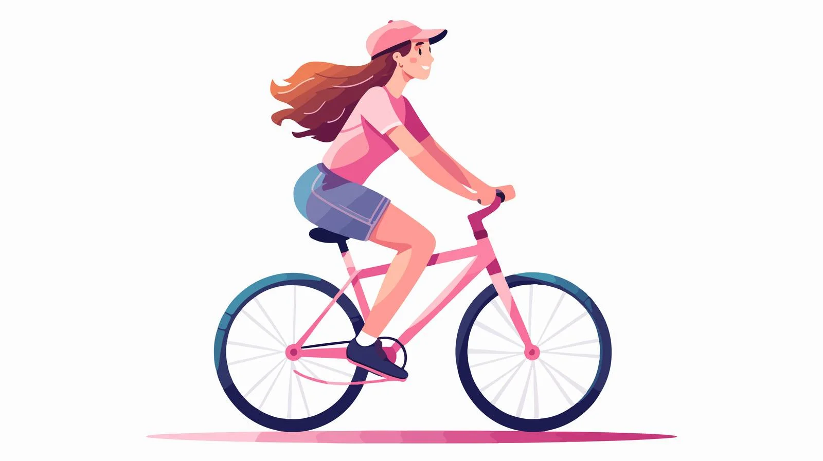 Joyful teenage girl in stylish attire — free download from Dotvec