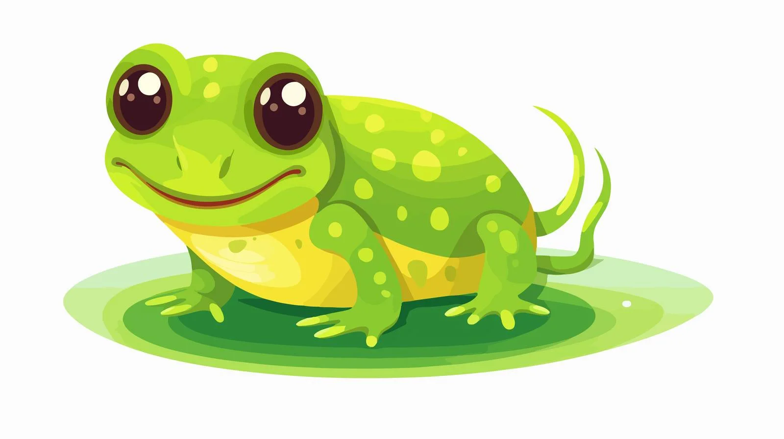 Adorable tadpole swimming among aquatic plants — free download from Dotvec