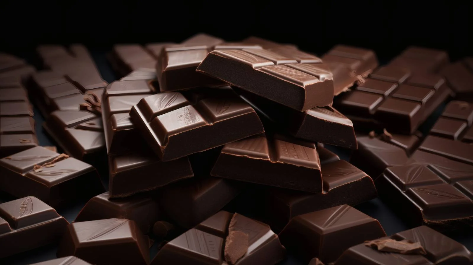 Elegant Dark Chocolate on White Background — free download from Dotvec