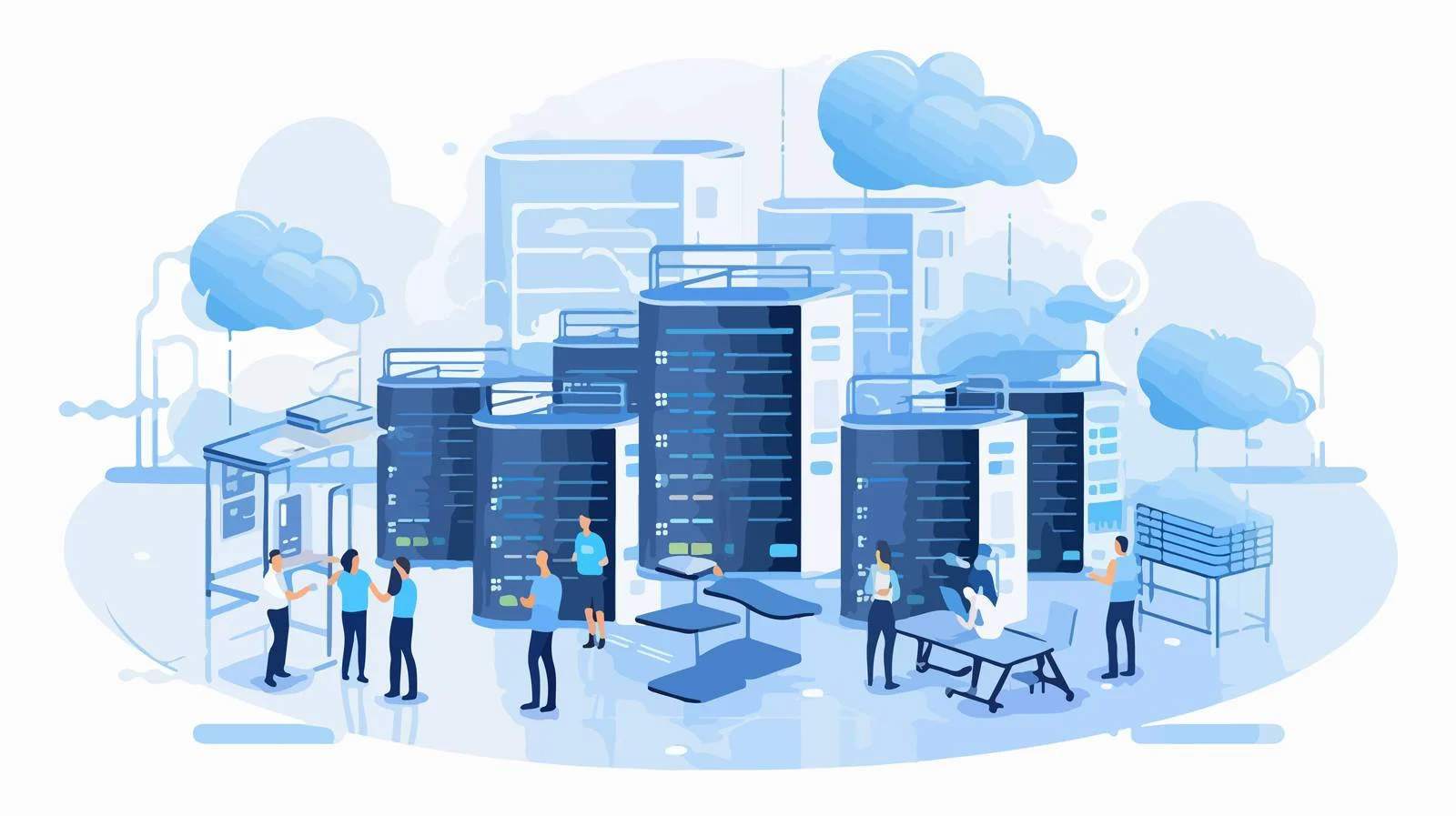 Connecting Big Data with Data Center Servers — free download from Dotvec