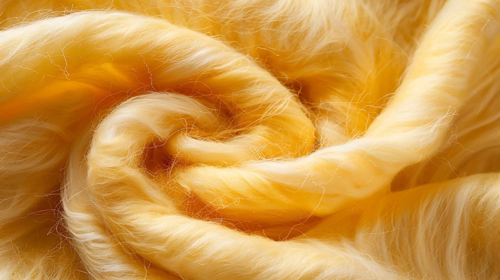 Luxurious Natural Yellow Wool Texture for Felting — free download from Dotvec