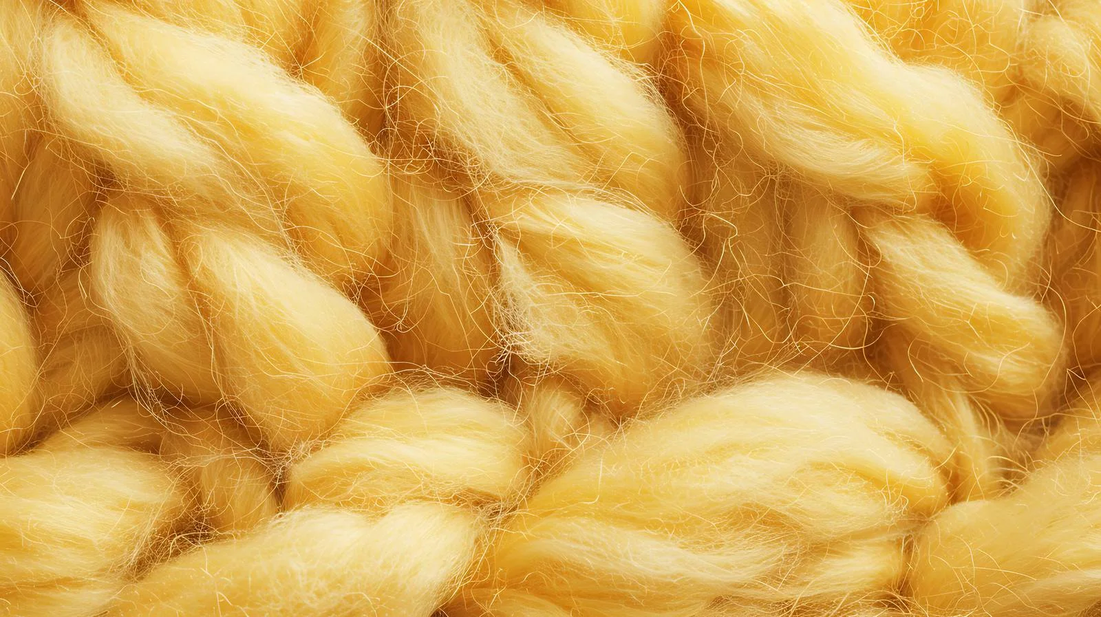 Vivid Natural Yellow Wool Texture Isolated — free download from Dotvec
