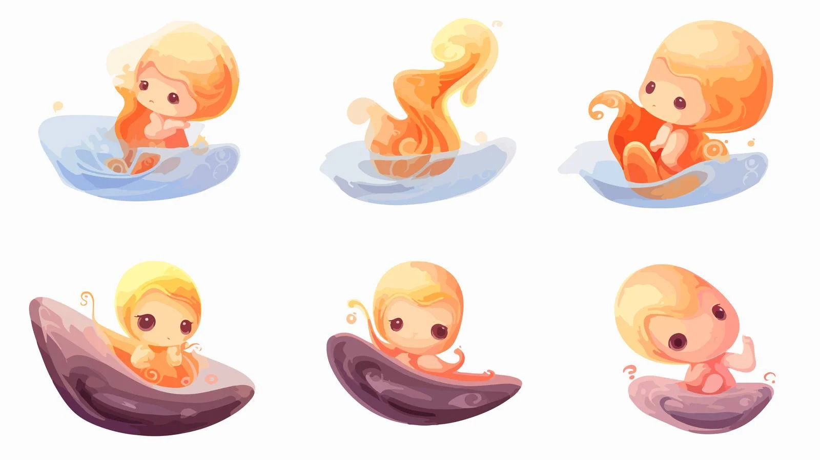 Fetal Development Stages Overview — free download from Dotvec