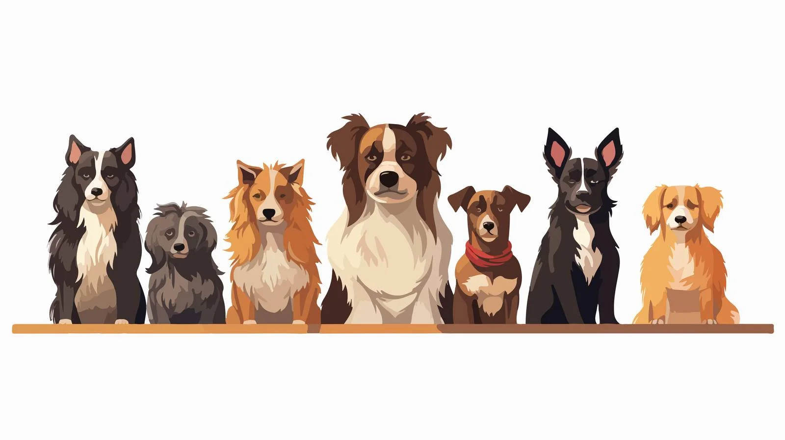 Assorted Dog Breeds at Conformation Show — free download from Dotvec