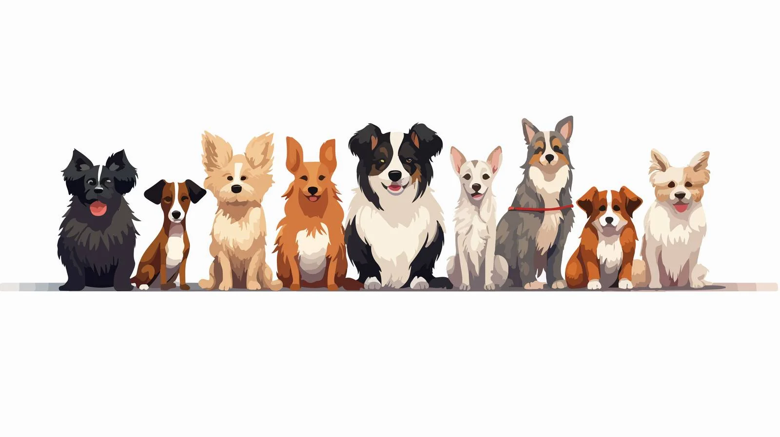 Assorted Dog Breeds at Breed Show — free download from Dotvec