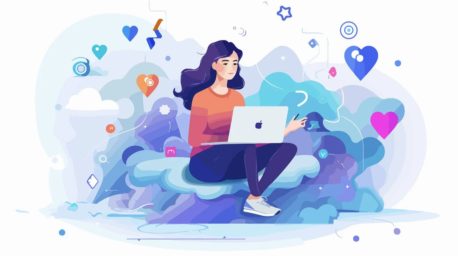 Creating Social Media Content for Networking — free download from Dotvec