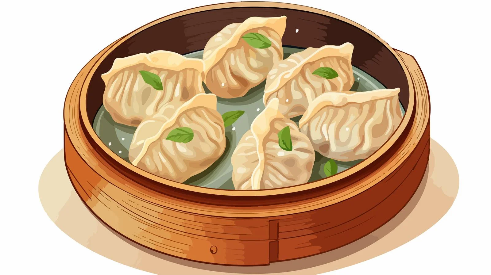 Exquisite Hand-drawn Malaysian Dim Sum Vector — free download from Dotvec