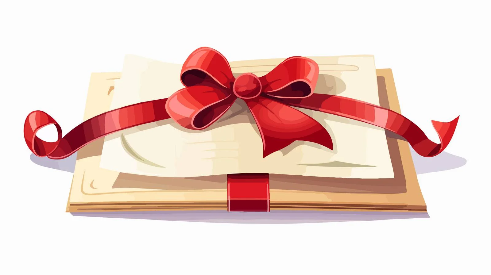 Elegant Diploma with Bow - Congratulations — free download from Dotvec