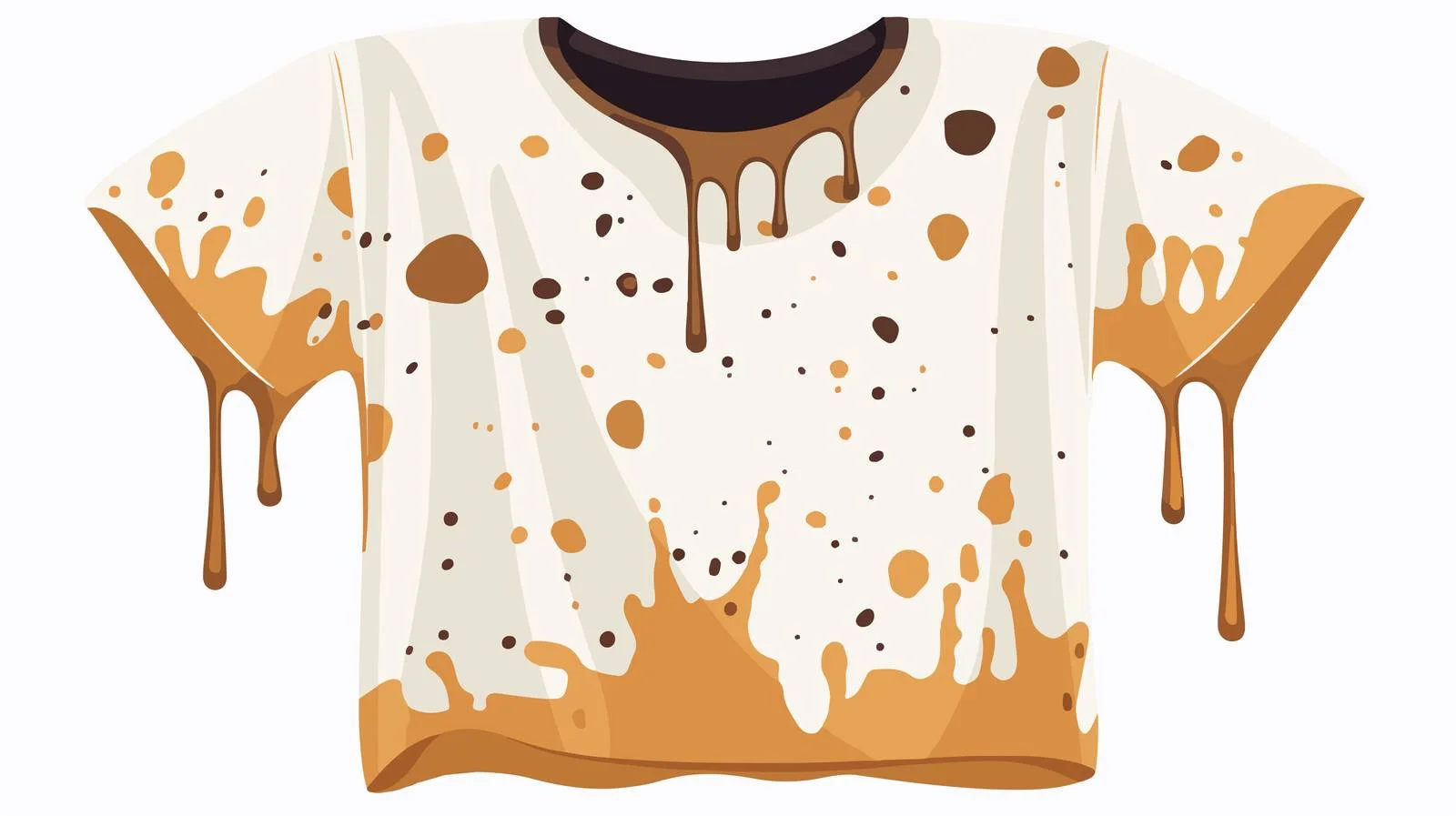 Contrasting T-Shirts: Dirty vs. Clean — free download from Dotvec