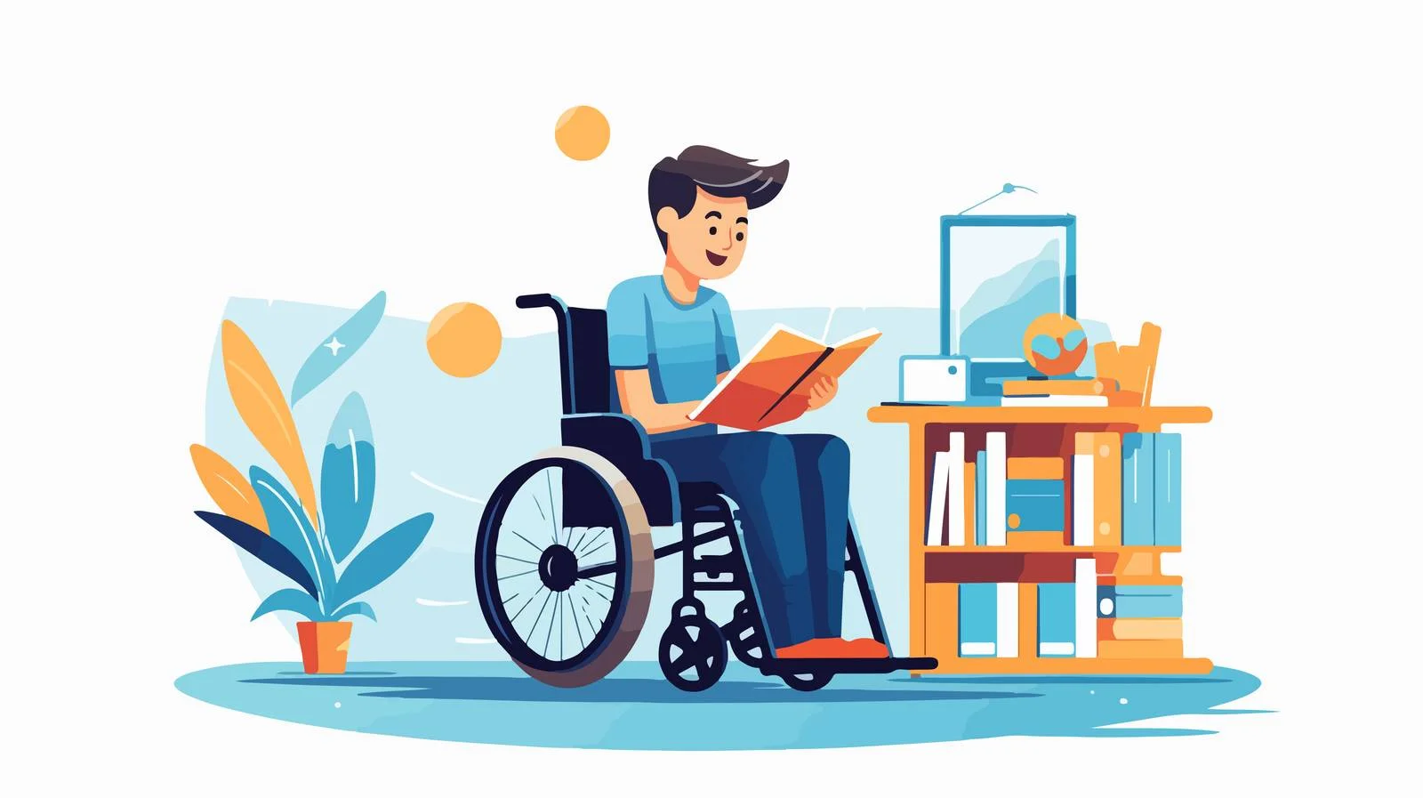 Inclusive Education: Wheelchair-Bound Student Learning — free download from Dotvec