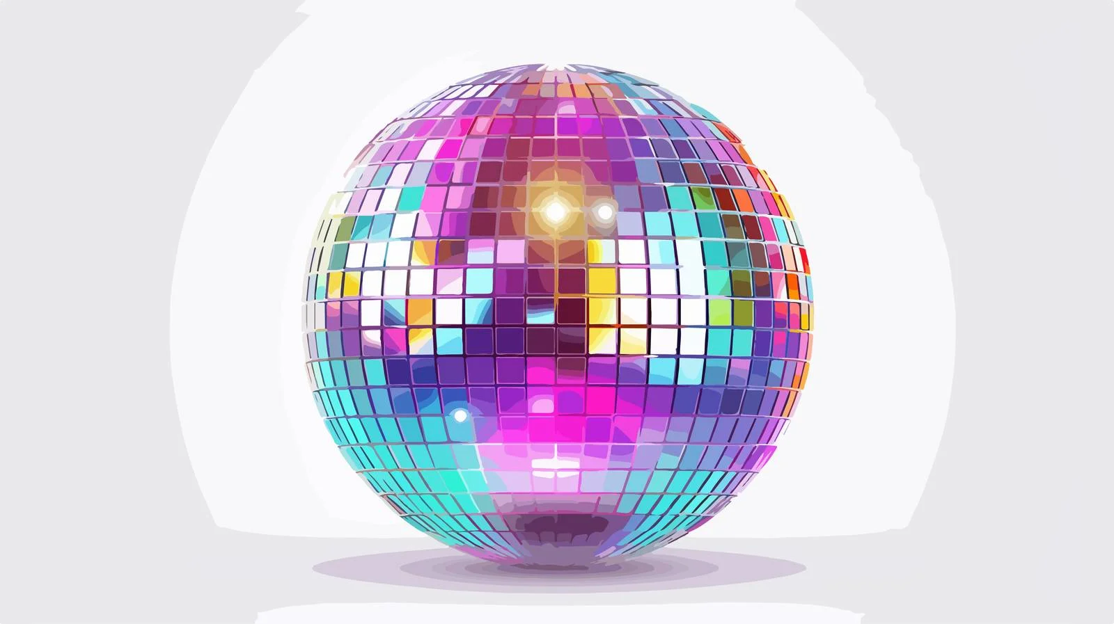 Night Club Disco Ball Reflections — free download from Dotvec