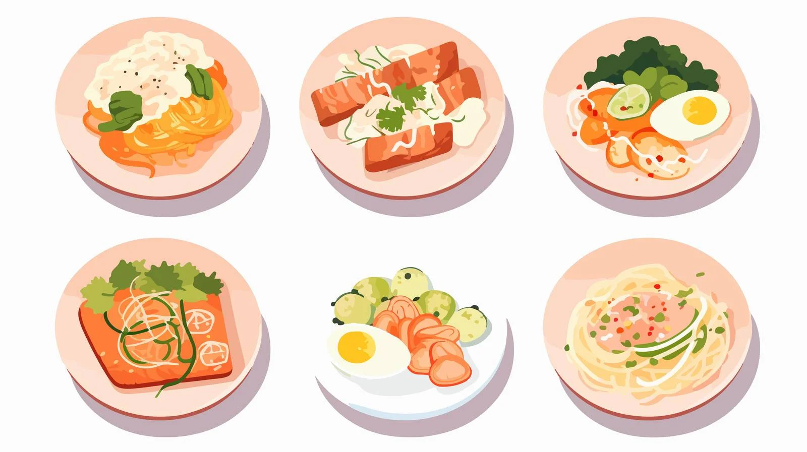 Elegant Tableware Collection for Delicious Meals — free download from Dotvec