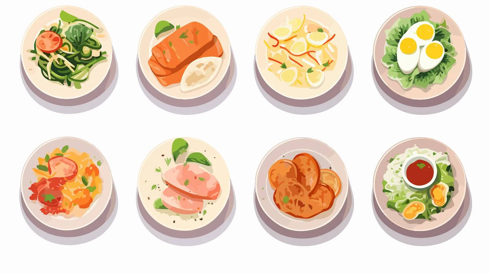 Elegant Dinnerware Collection for Savory Meals — free download from Dotvec