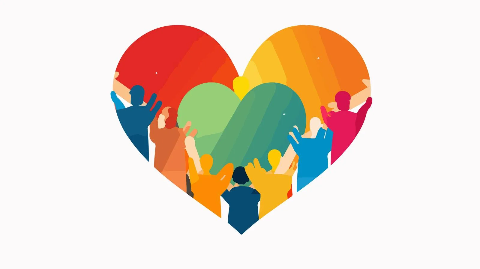 Unity in Diversity: Collective Heart Support — free download from Dotvec