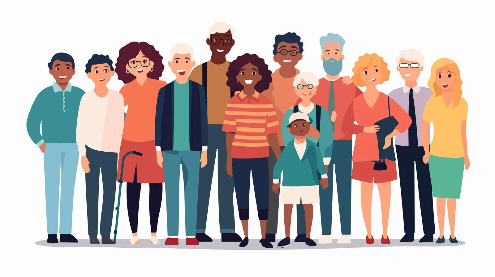 Multicultural Society Embracing Diversity Together — free download from Dotvec