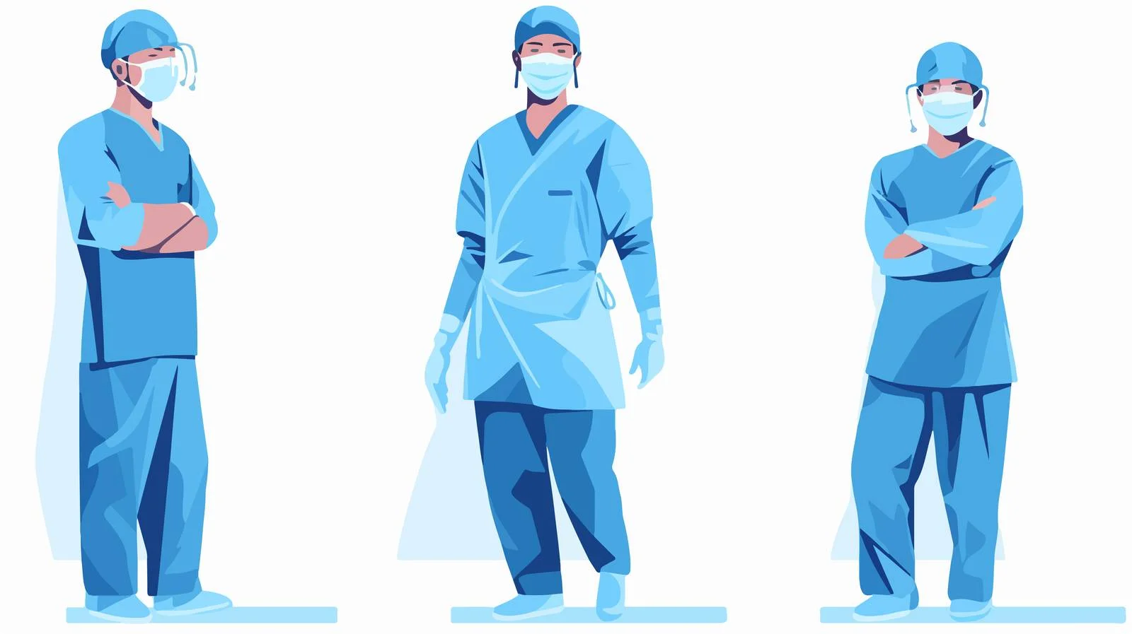 Experienced Surgeon in Hospital Attire — free download from Dotvec