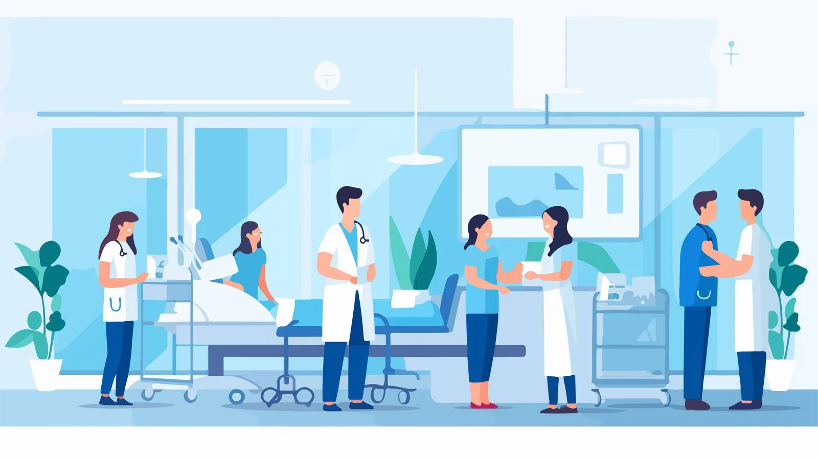 Medical Consultation at Clinic Center — free download from Dotvec