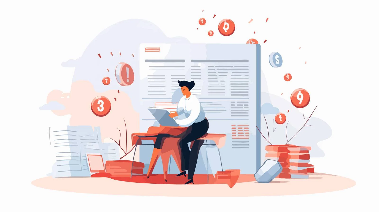 Tax Calculation Document Support – free axes image from Dotvec