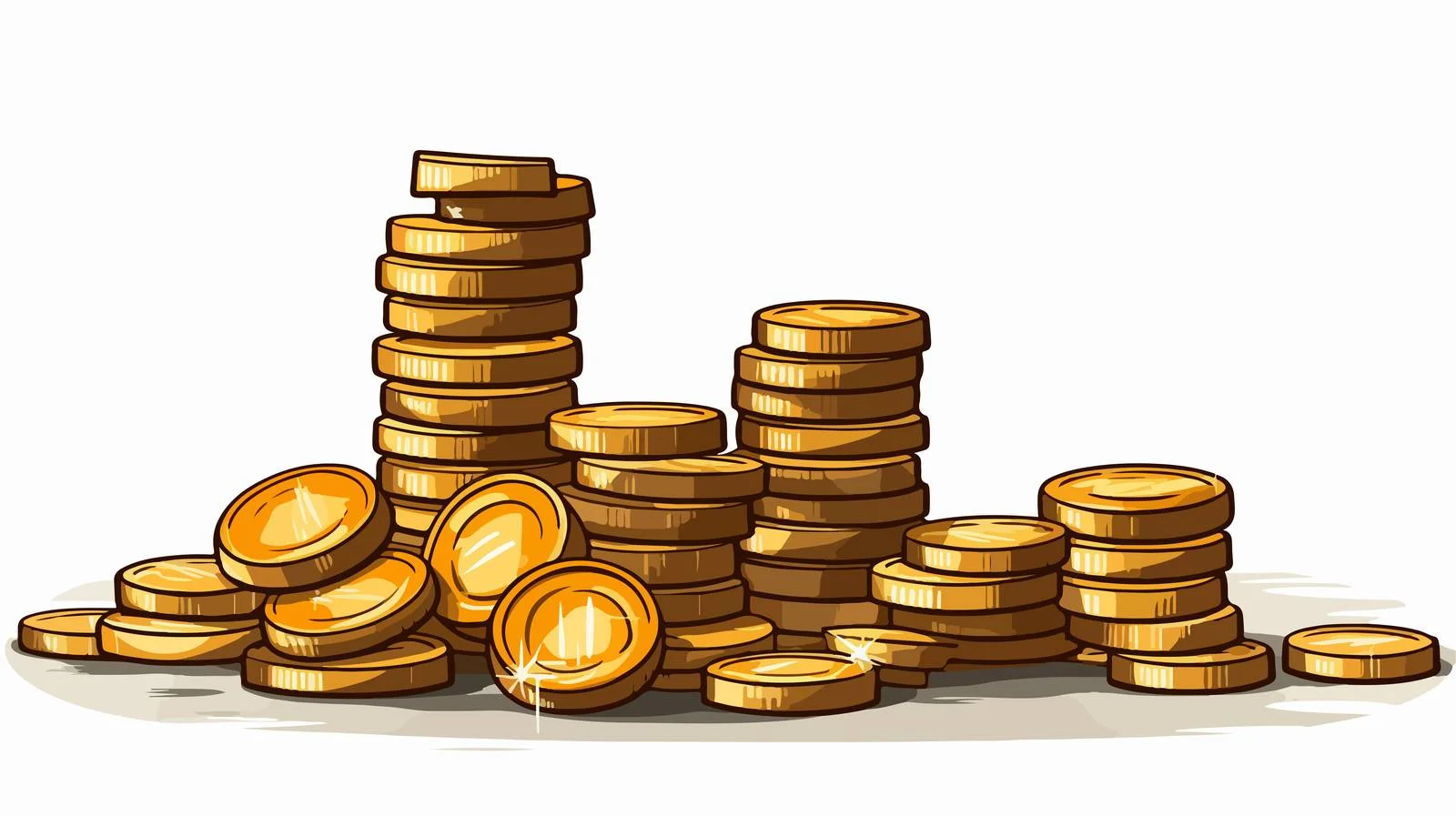 Growing Business Investment with Dollar Coins — free download from Dotvec