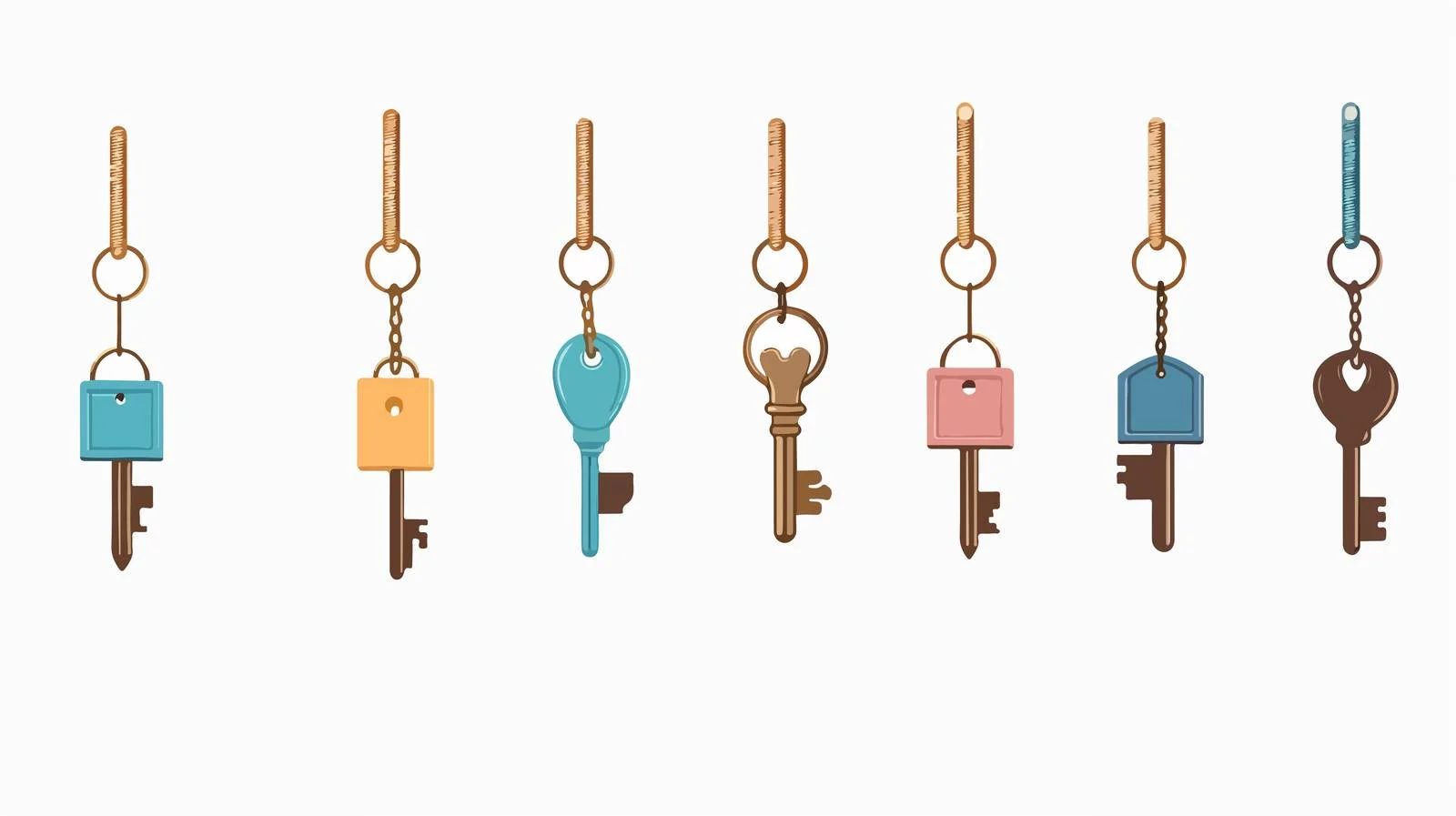 Secure Metal Key Storage on Rings — free download from Dotvec