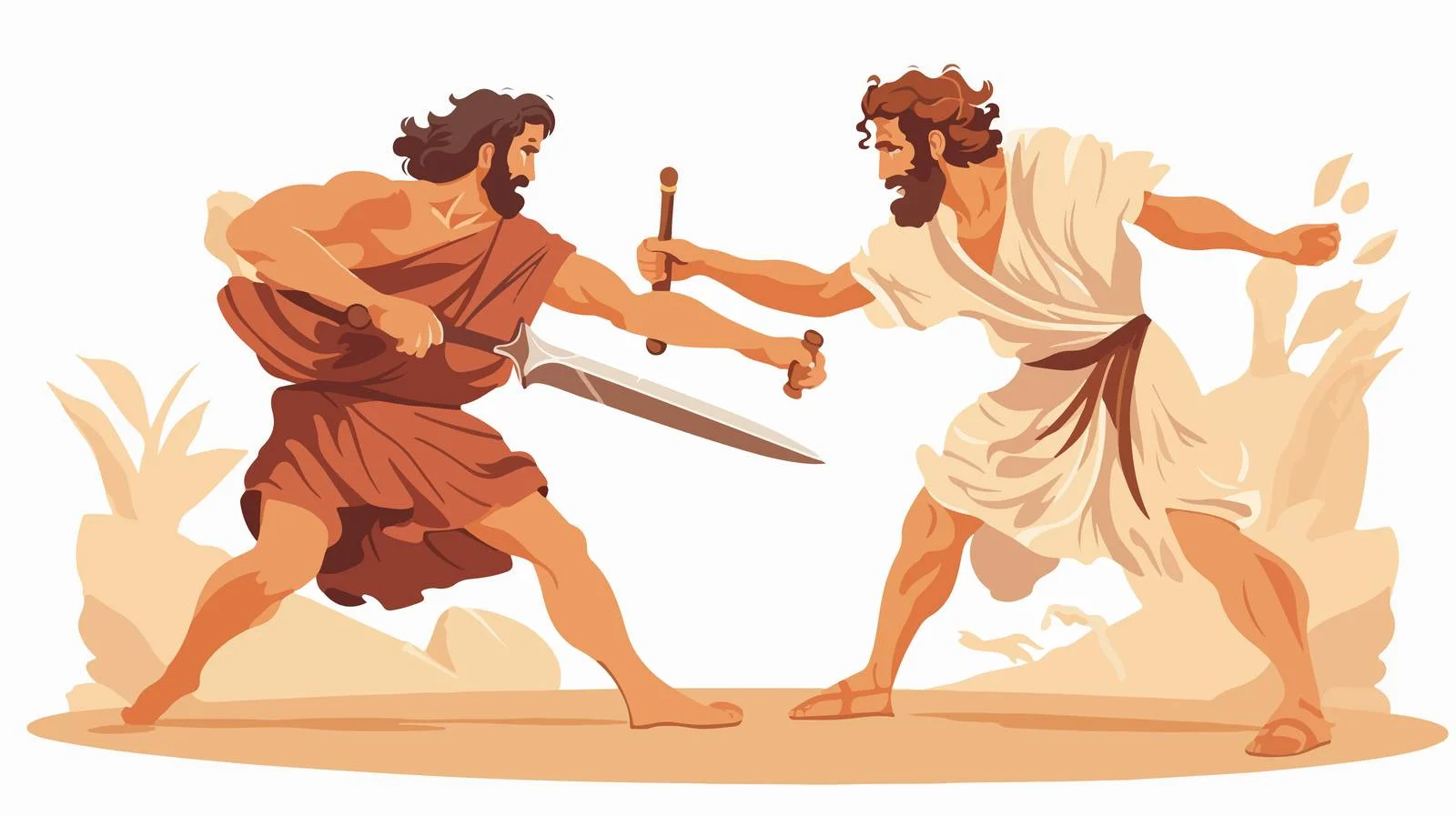 Ancient Greek Mythology Drawing — free download from Dotvec