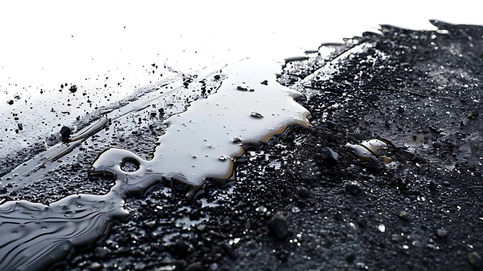 Glistening Gasoline and Motor Oil Droplets Collection — free download from Dotvec