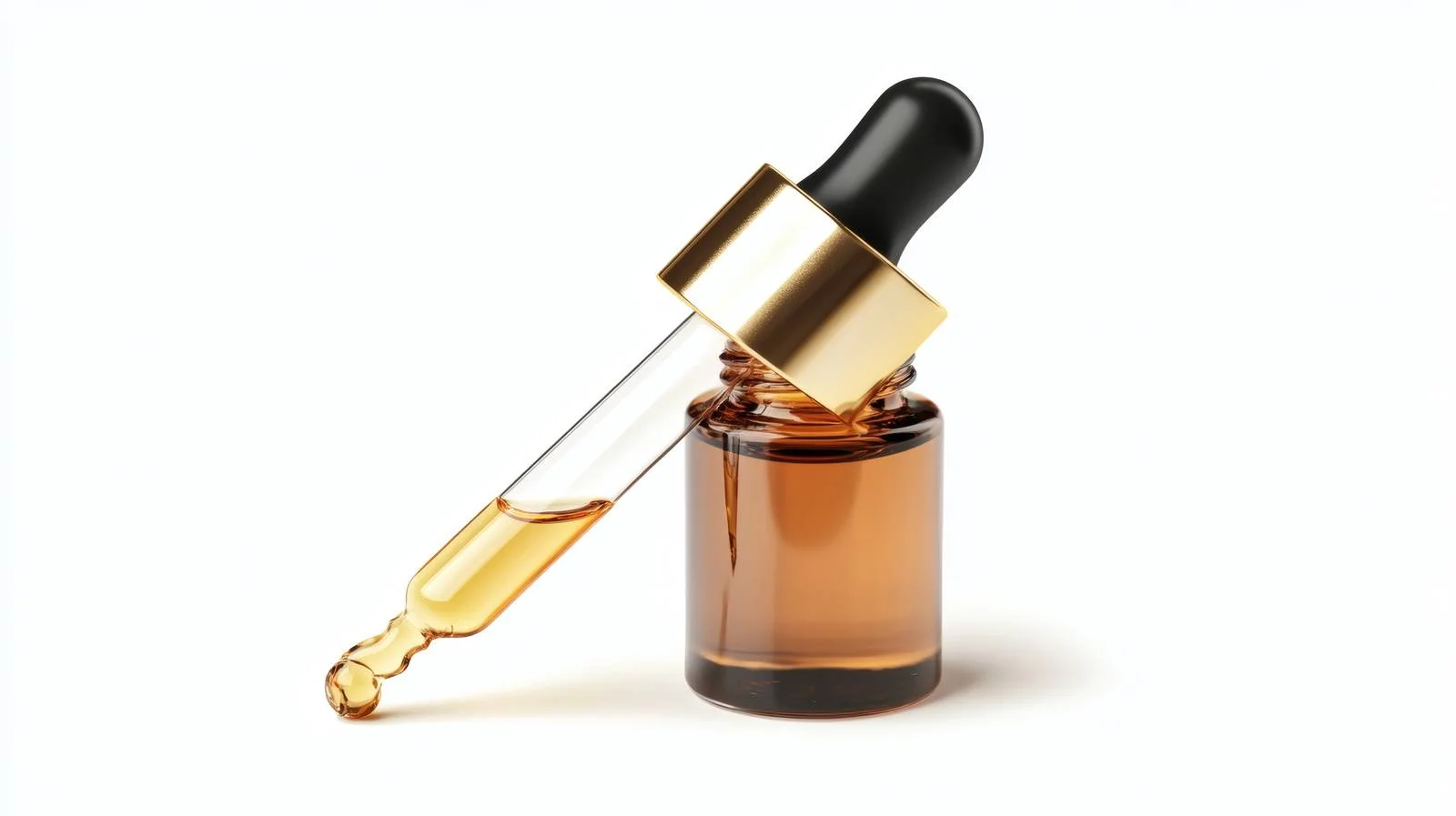 Luxurious Face Serum Dropper Isolated — free download from Dotvec