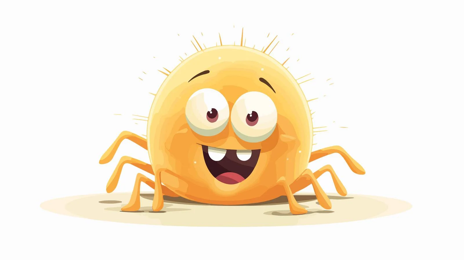 Dust Mite Allergy Cute Character Illustration — free download from Dotvec