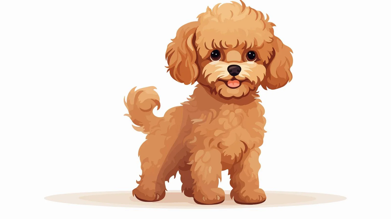Exquisite Dwarf Poodle - Beloved Small Companion — free download from Dotvec