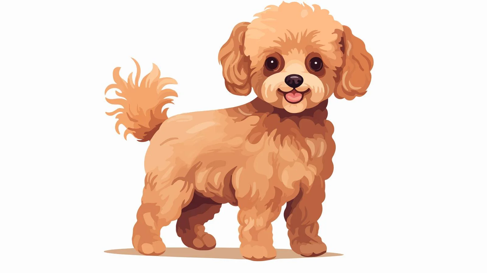 Miniature Poodle: Small Companion Dog — free download from Dotvec