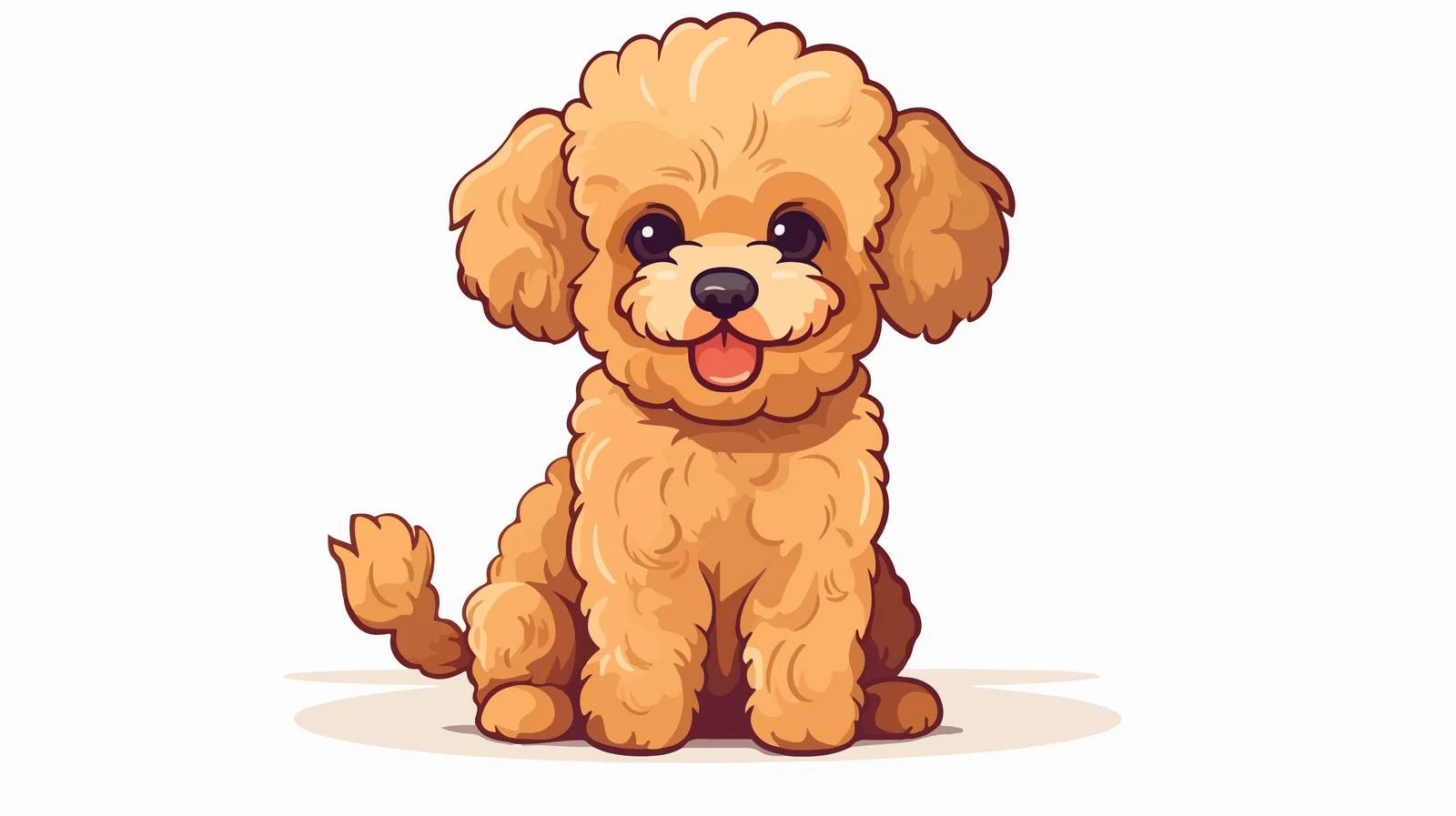 Miniature Poodle: Small Purebred Canine Companion — free download from Dotvec