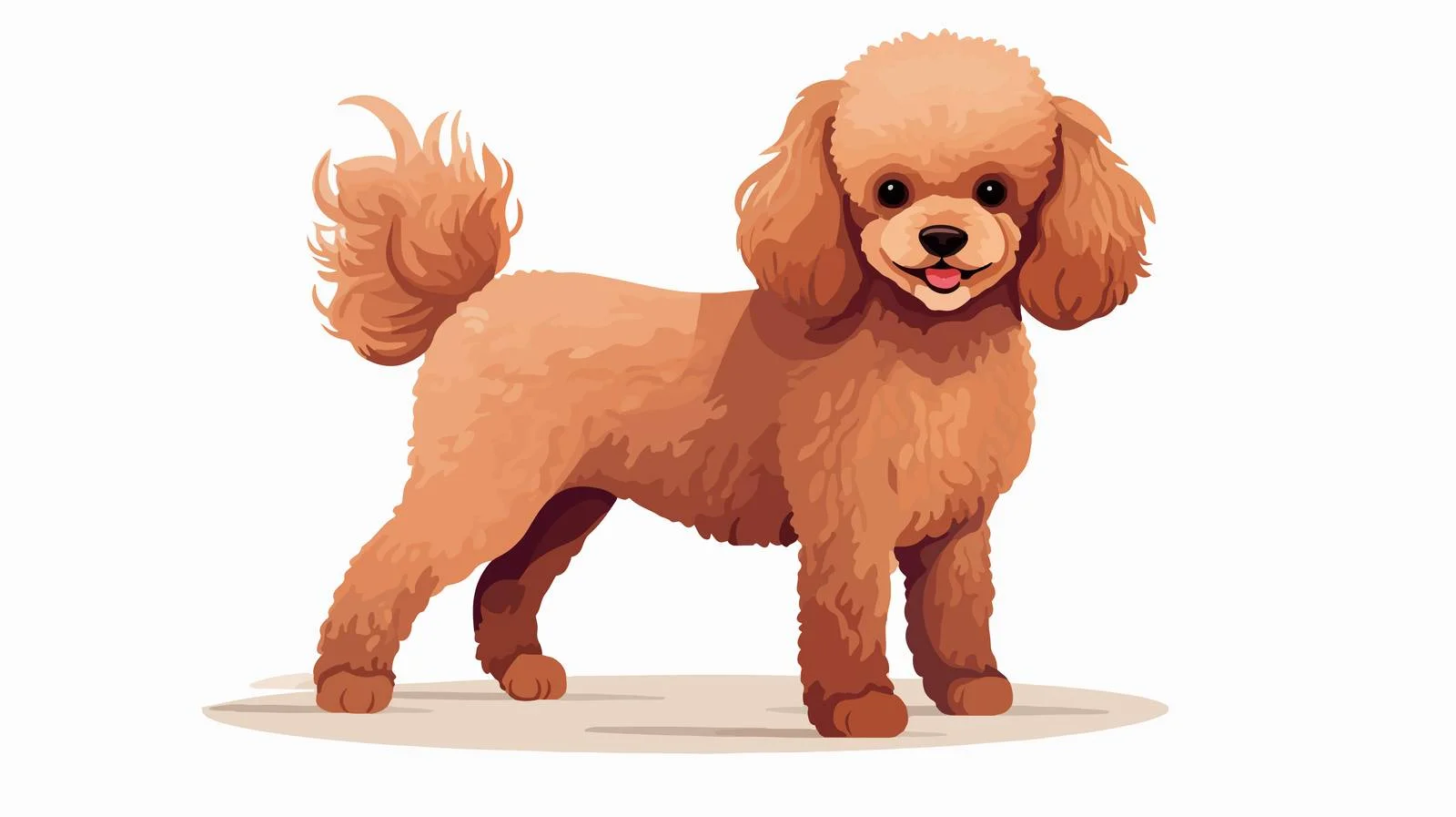 Miniature Poodle: Small Purebred Canine Companion — free download from Dotvec