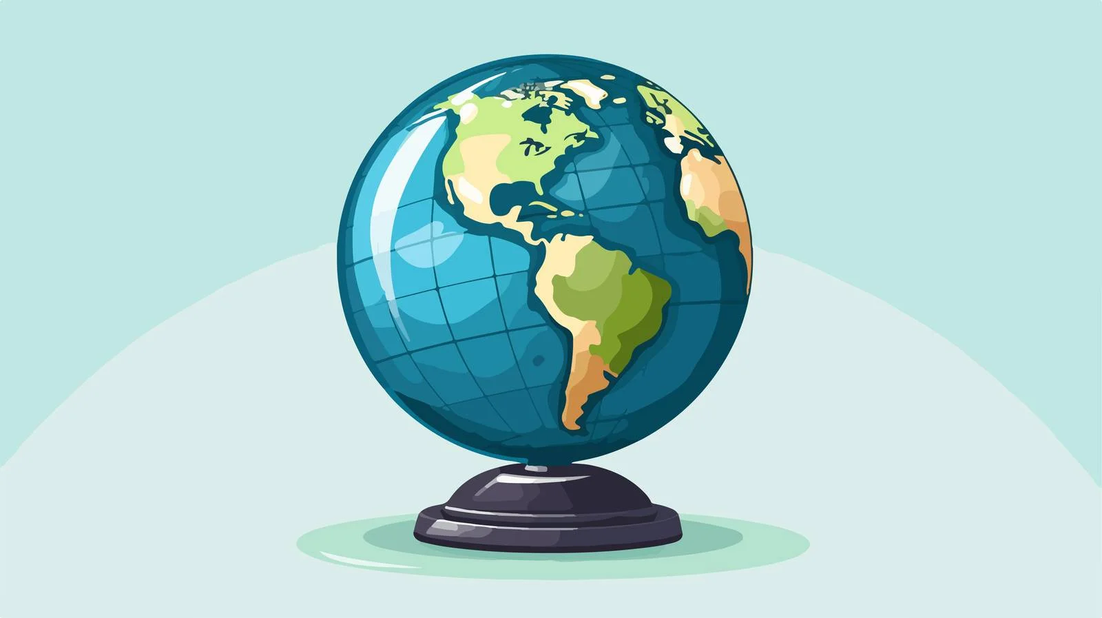 Earth Globe Isolated on White Background — free download from Dotvec