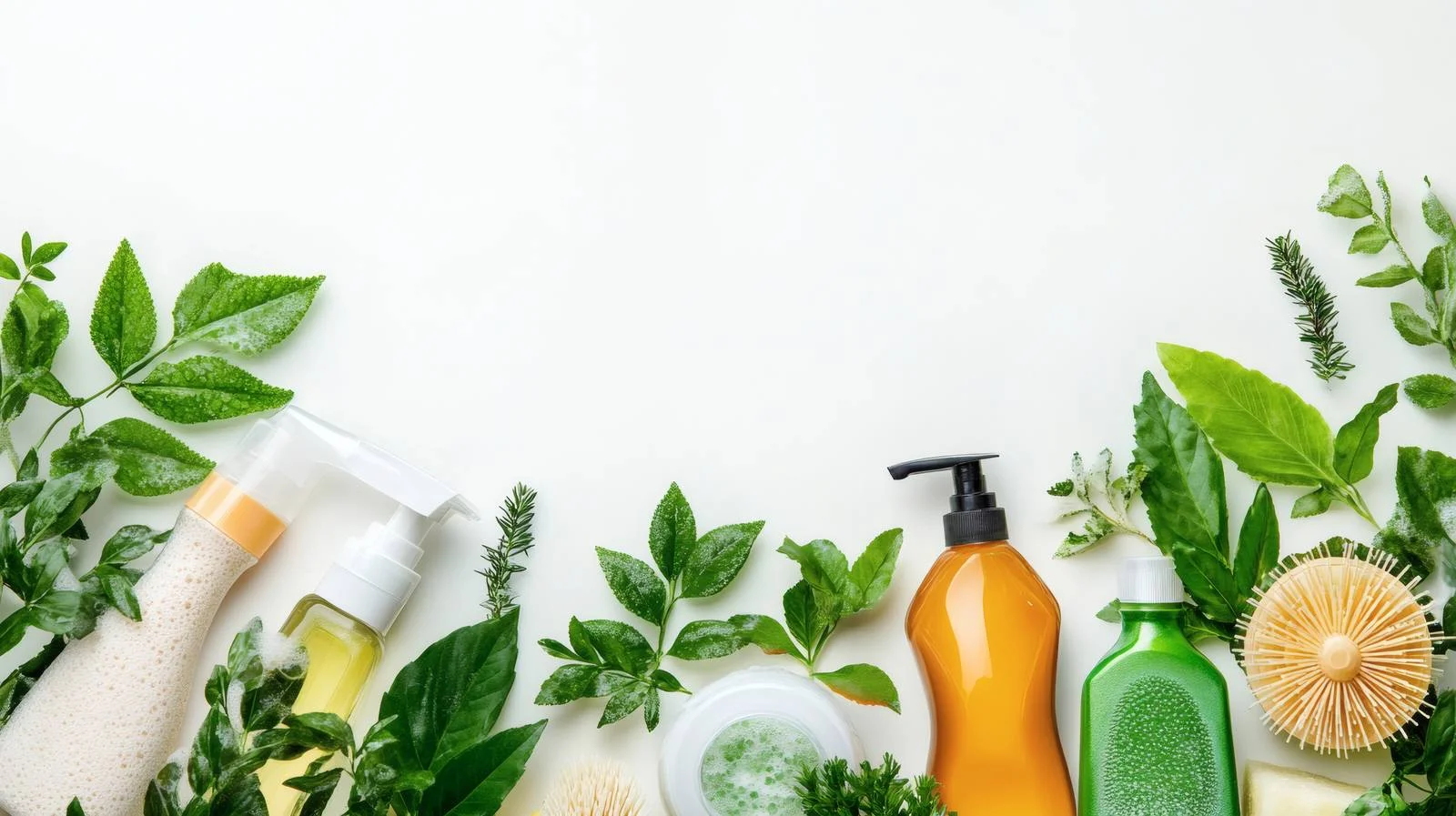 Eco-Friendly Cleaning Item on White Background — free download from Dotvec