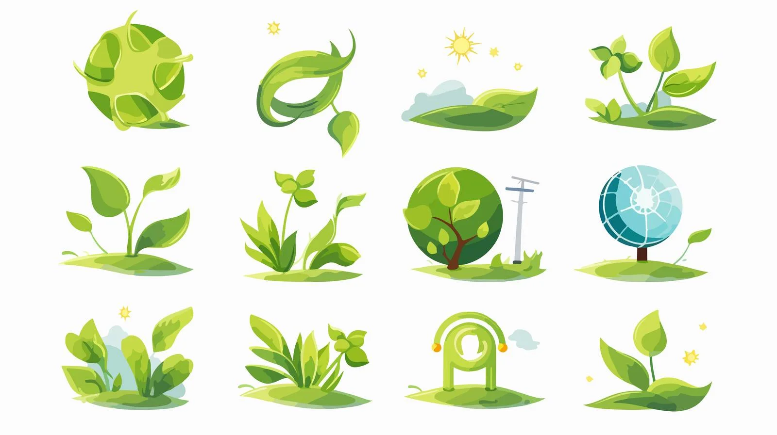 Ecology Concept Vector Design Icon — free download from Dotvec