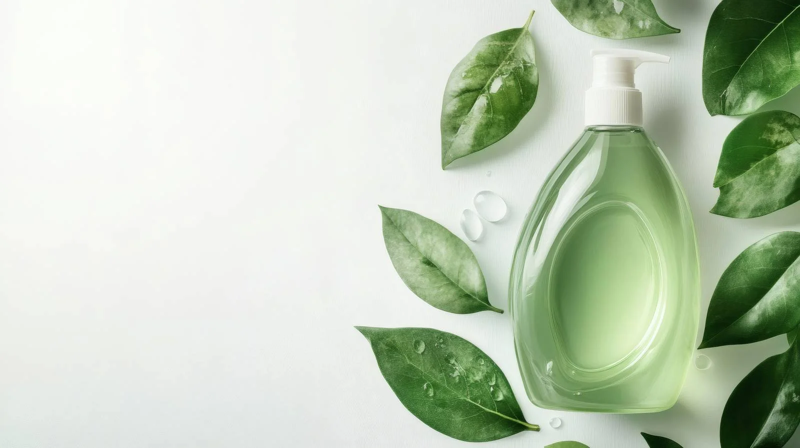 Eco-friendly laundry detergent on white background — free download from Dotvec