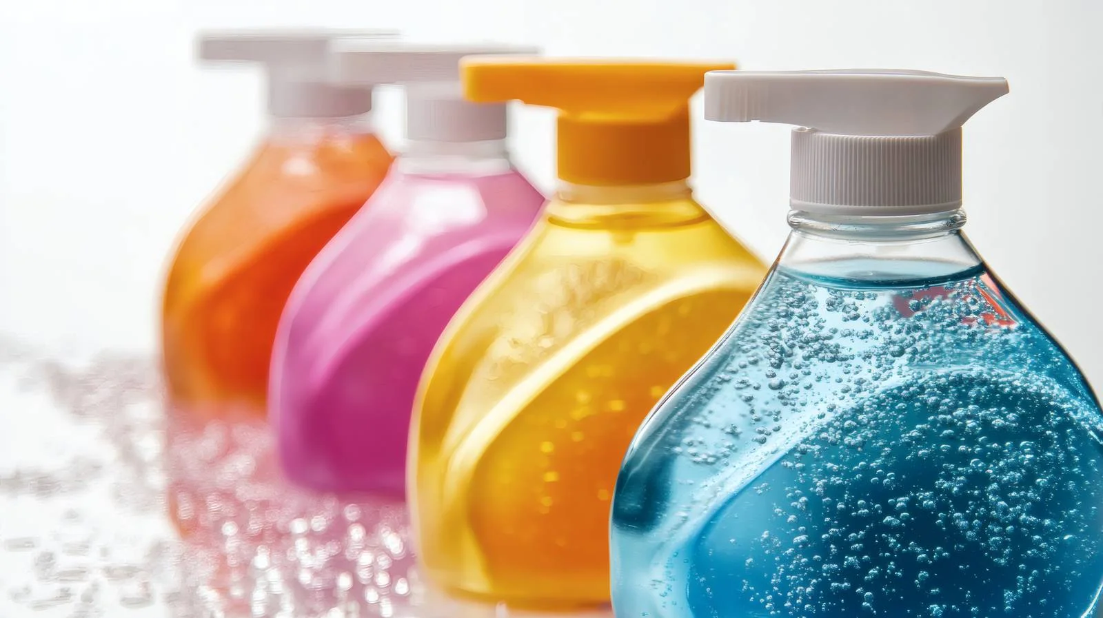 Eco-Friendly Laundry Detergent on White Background — free download from Dotvec