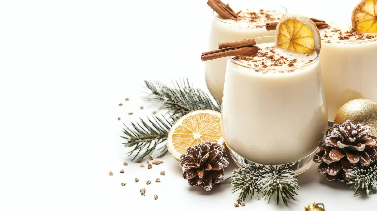 Traditional Eggnog for Festive Celebration — free download from Dotvec