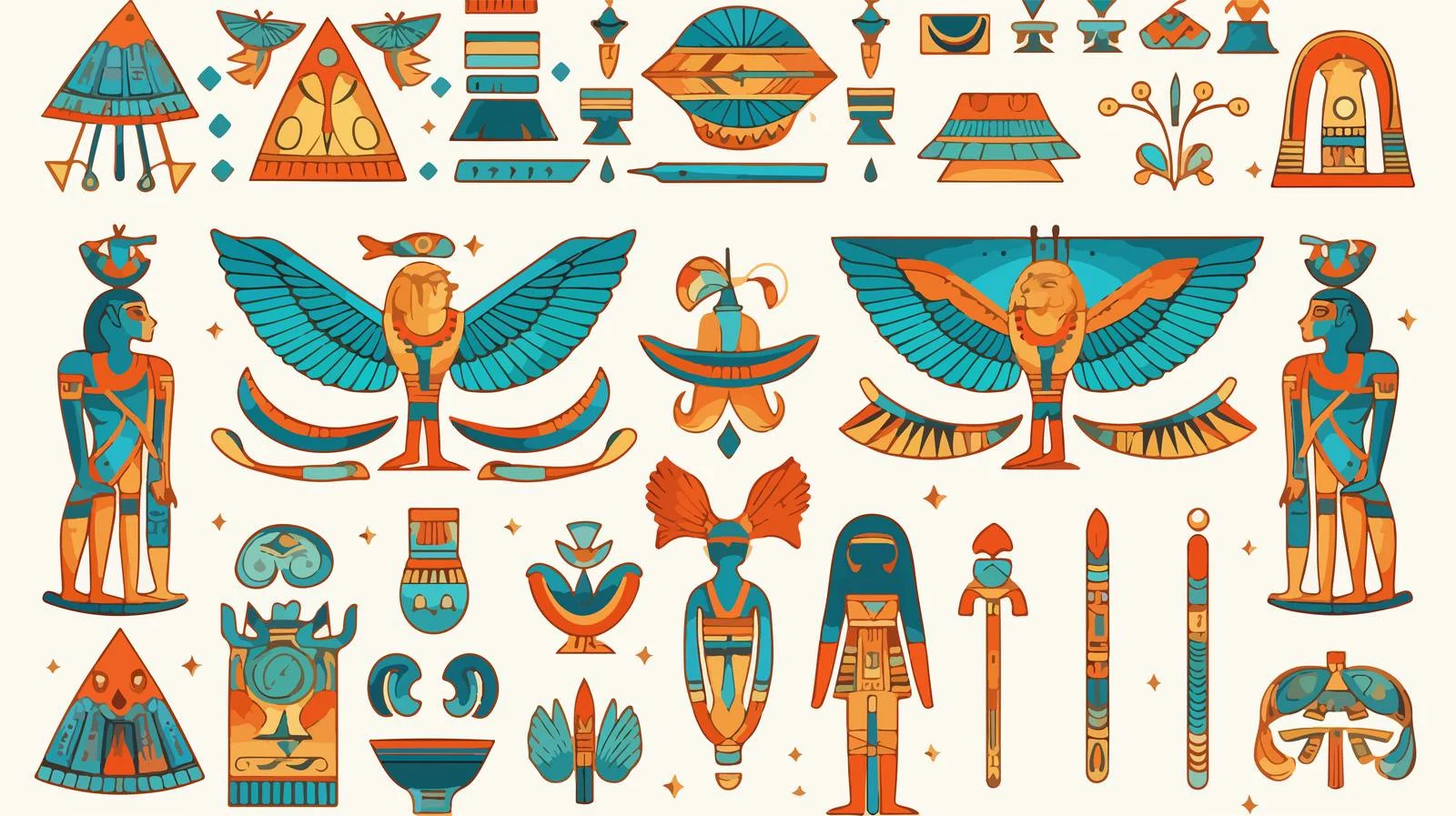 Egyptian Artefact Illustration — free download from Dotvec