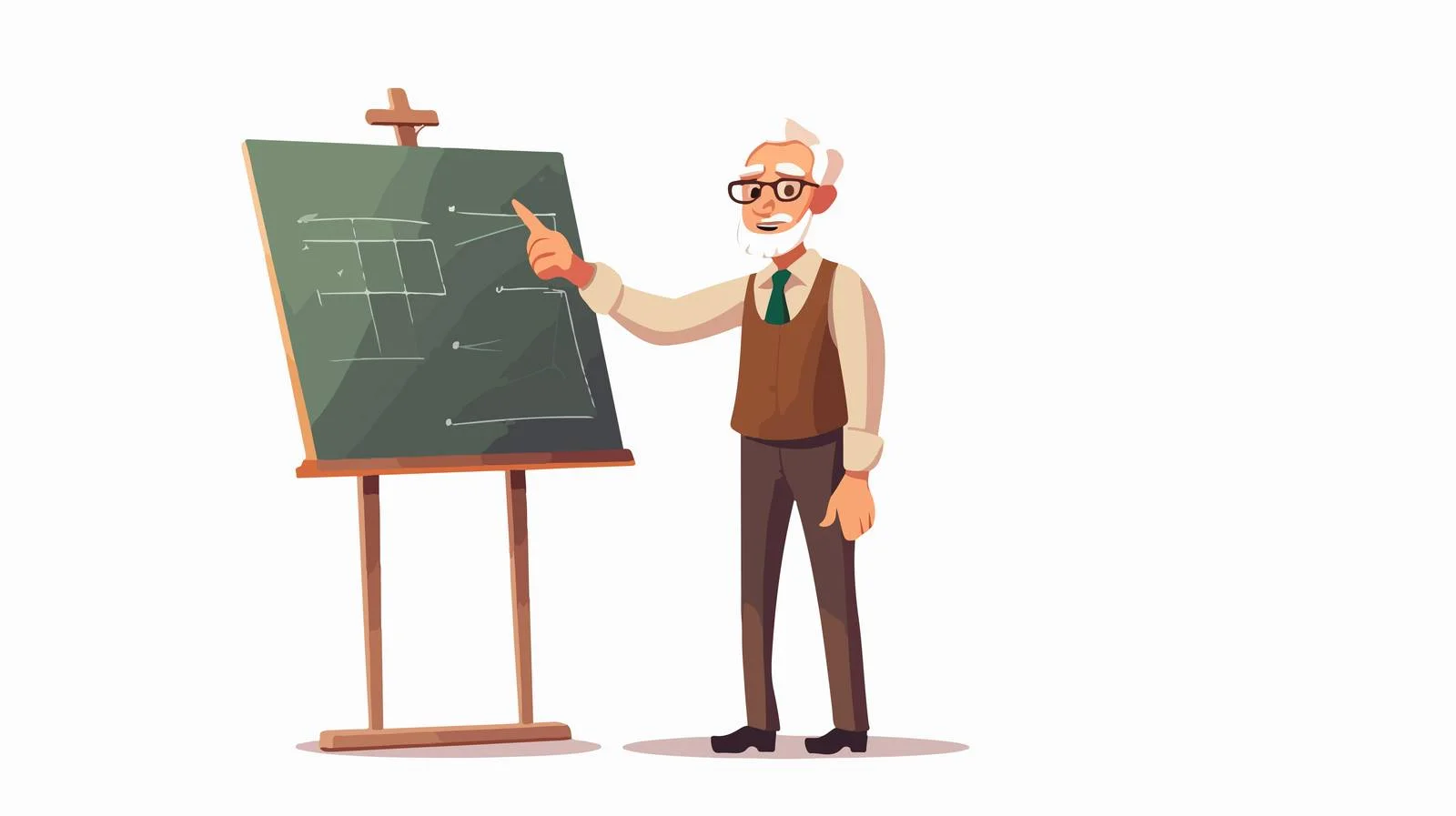 Experienced Senior College Professor Teaching Class — free download from Dotvec