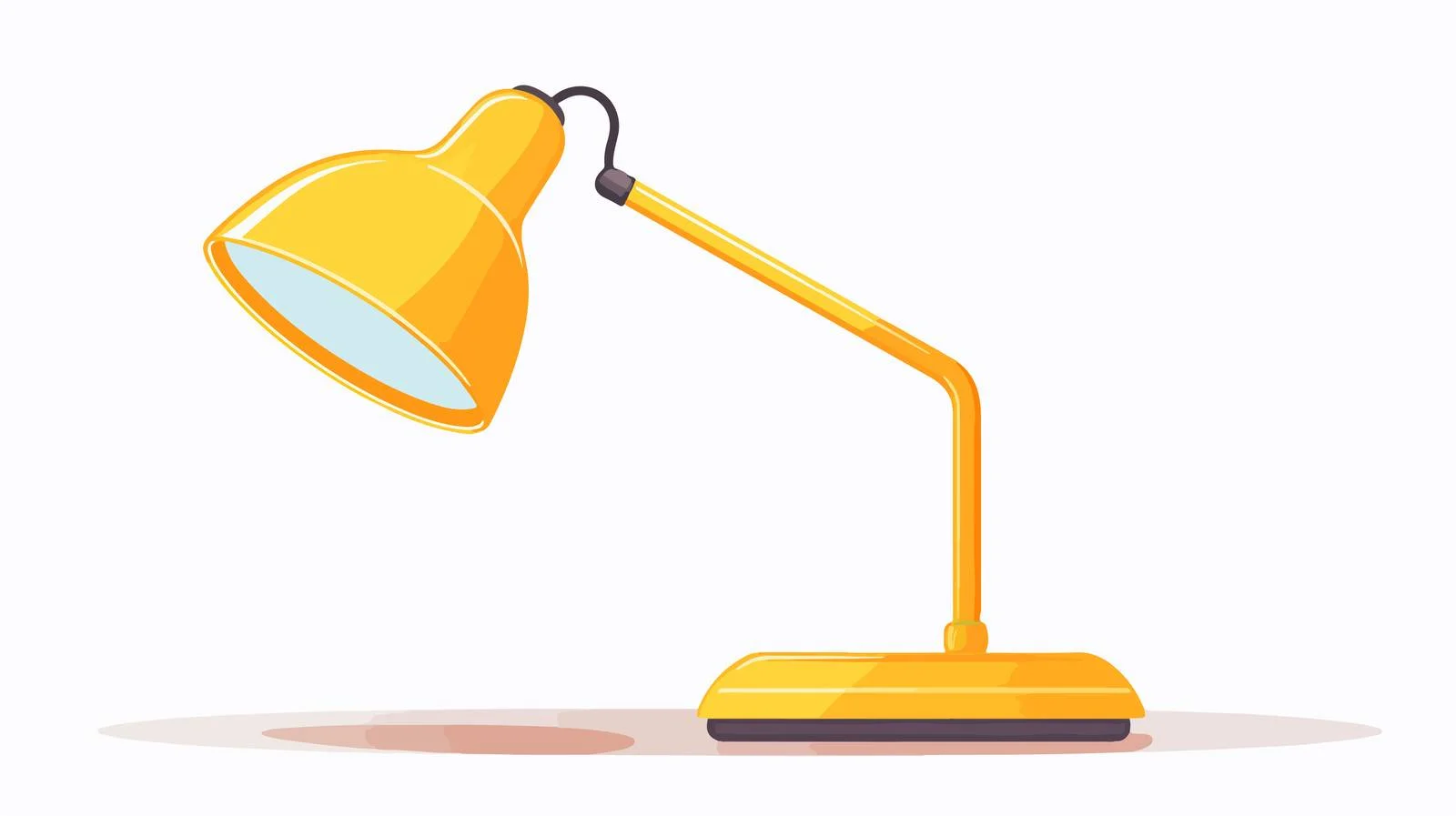 Modern desk light with adjustable neck — free download from Dotvec