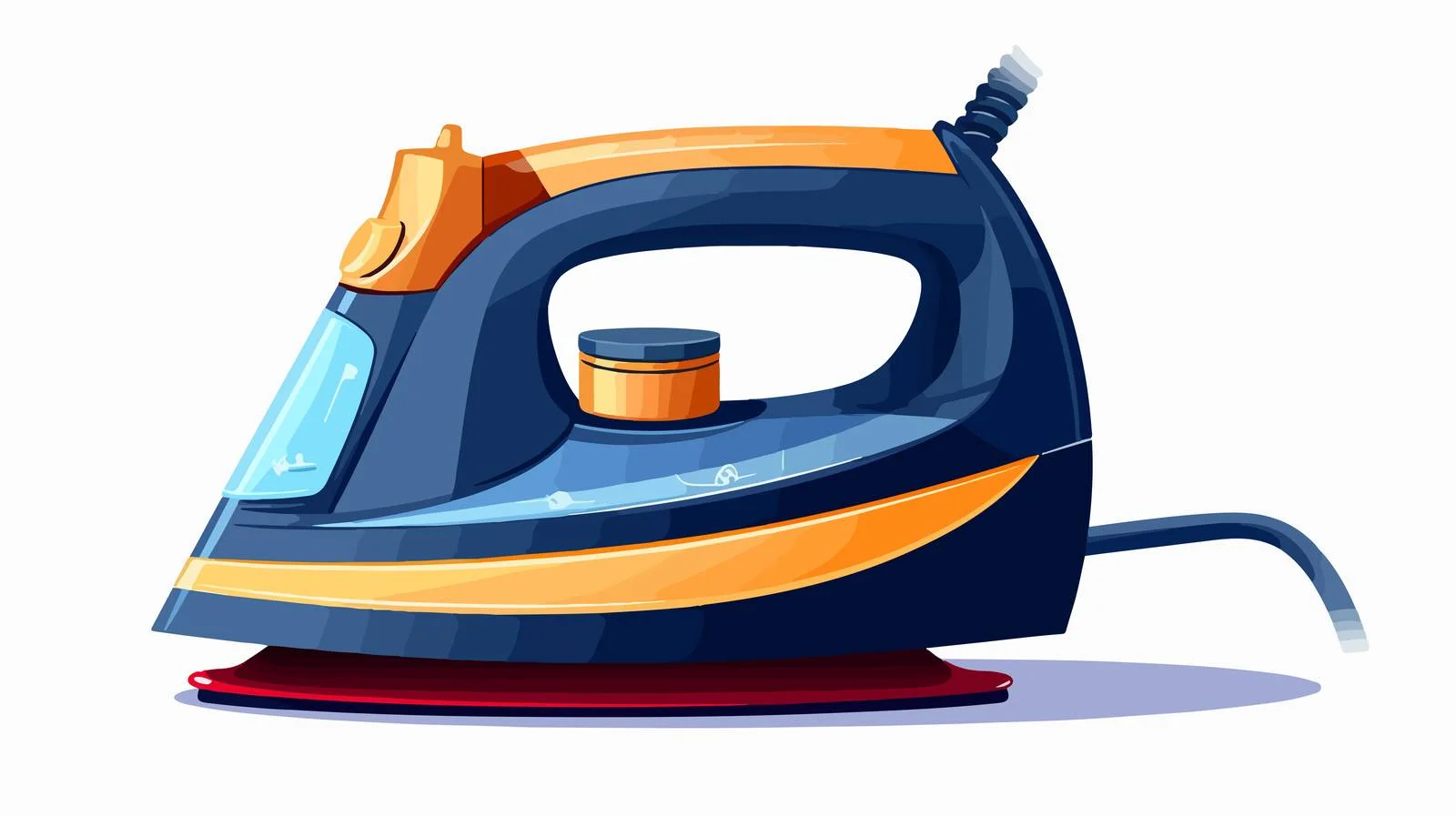 Steam Iron Appliance for Clothes Pressing — free download from Dotvec