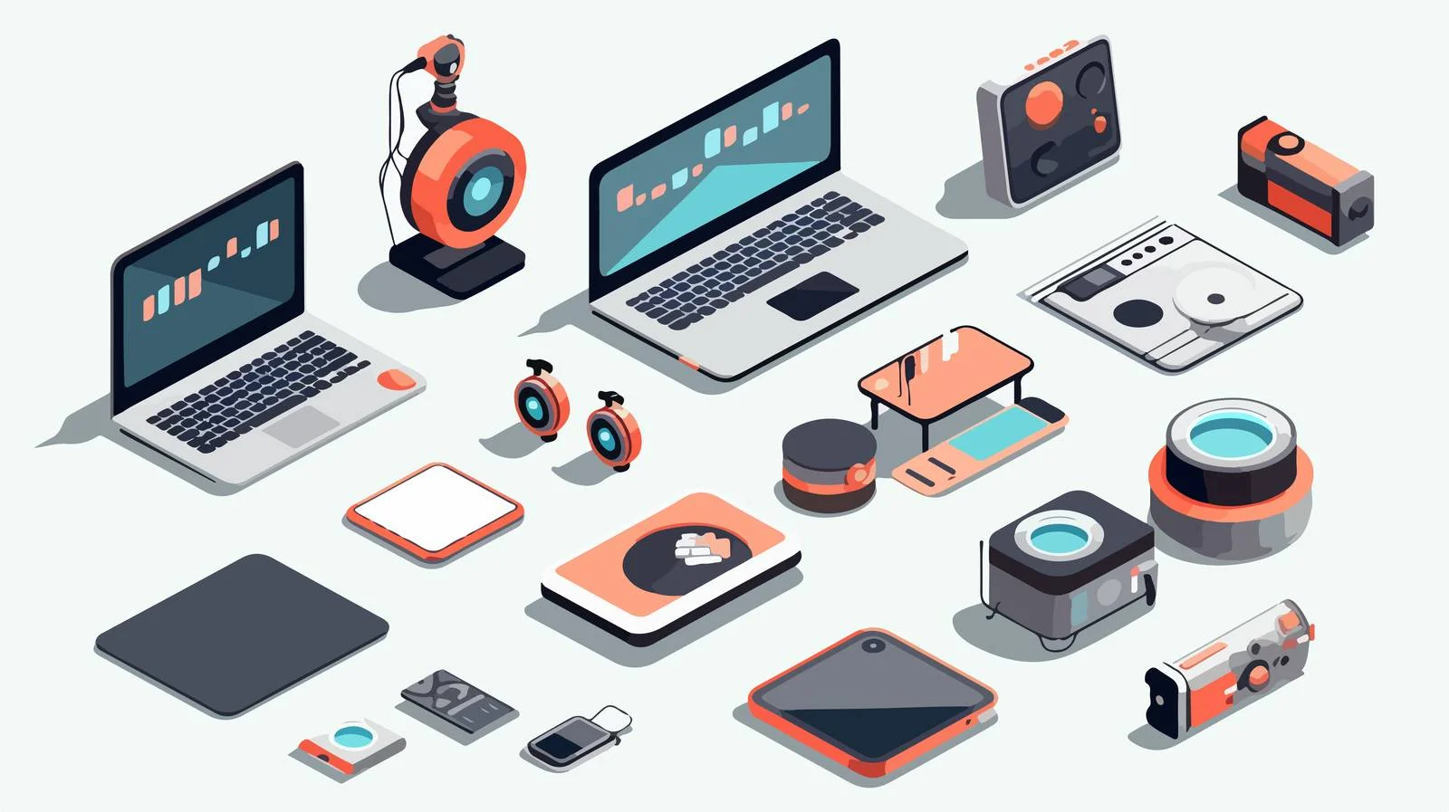 Smartphone Technology Icons — free download from Dotvec