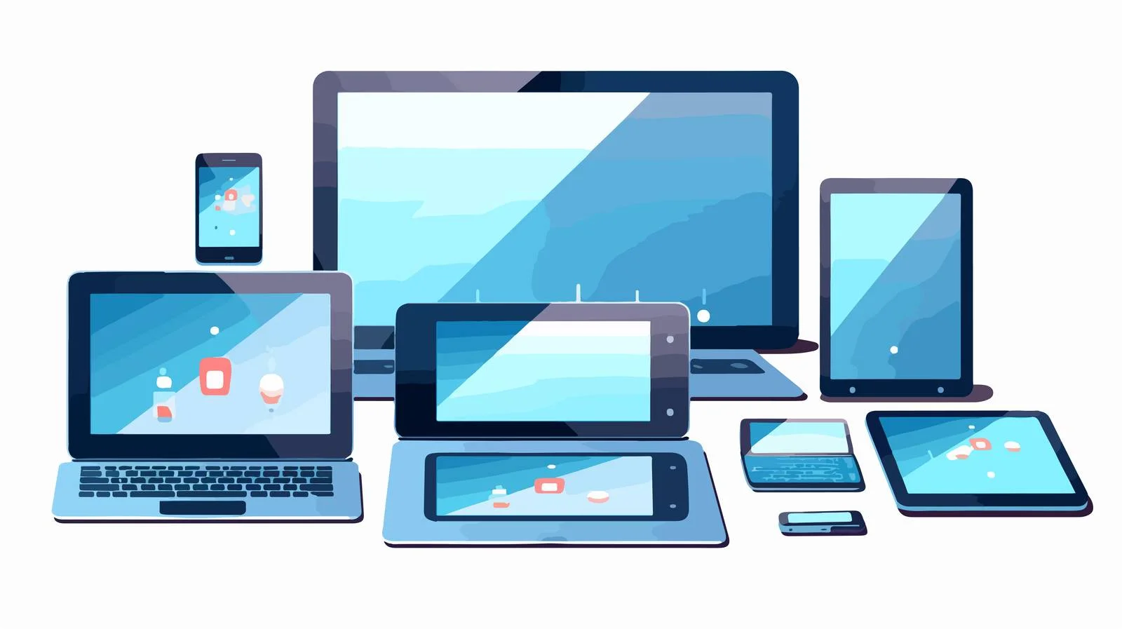 Modern Technology Smartphone Vector Model — free download from Dotvec