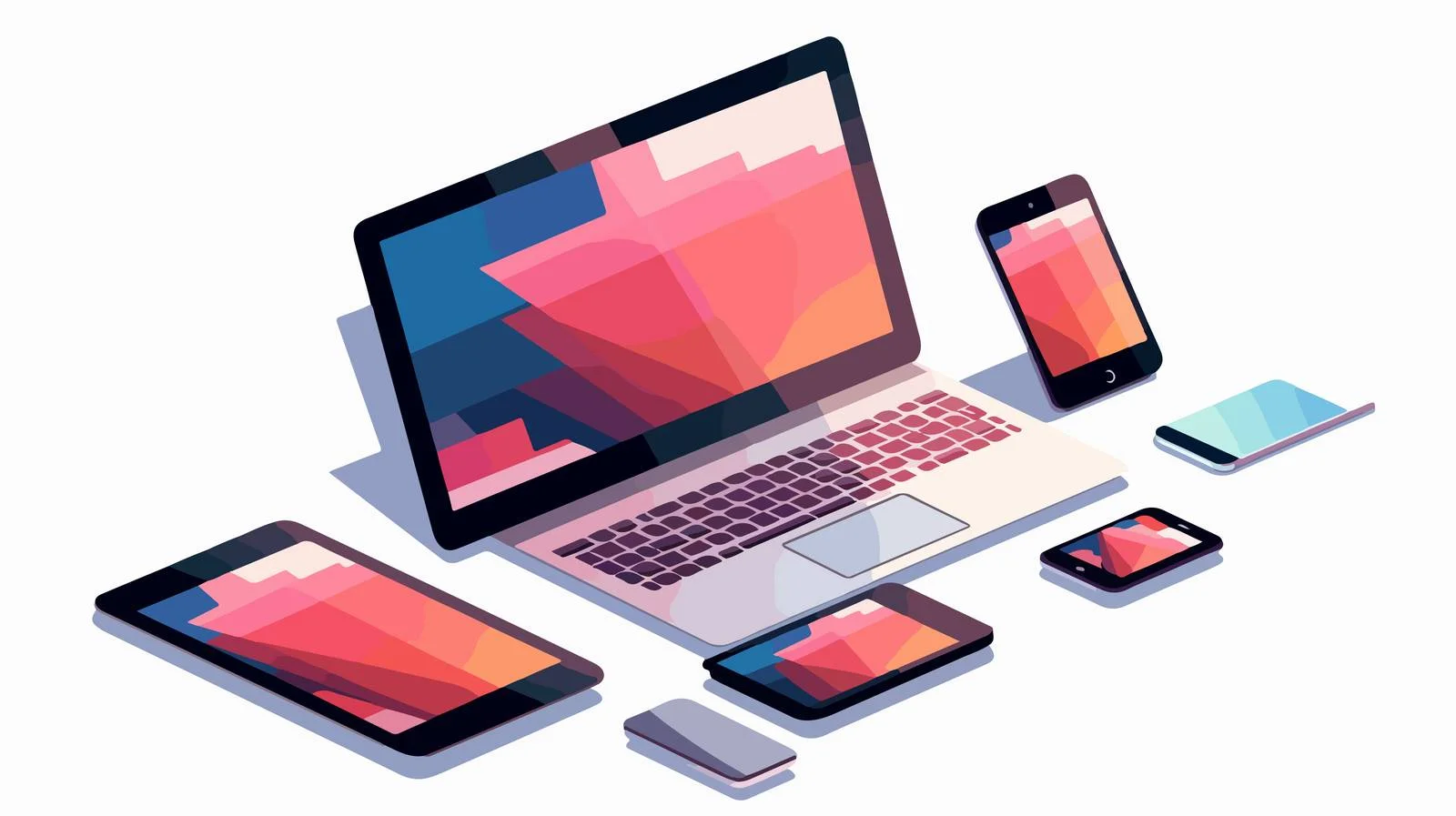 Modern Technology Smartphone Vector Model — free download from Dotvec