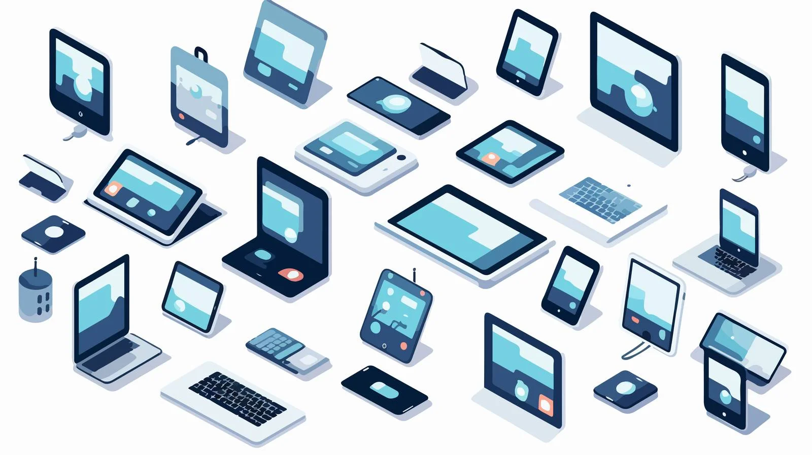 Modern Technology Smartphone Vector Model — free download from Dotvec