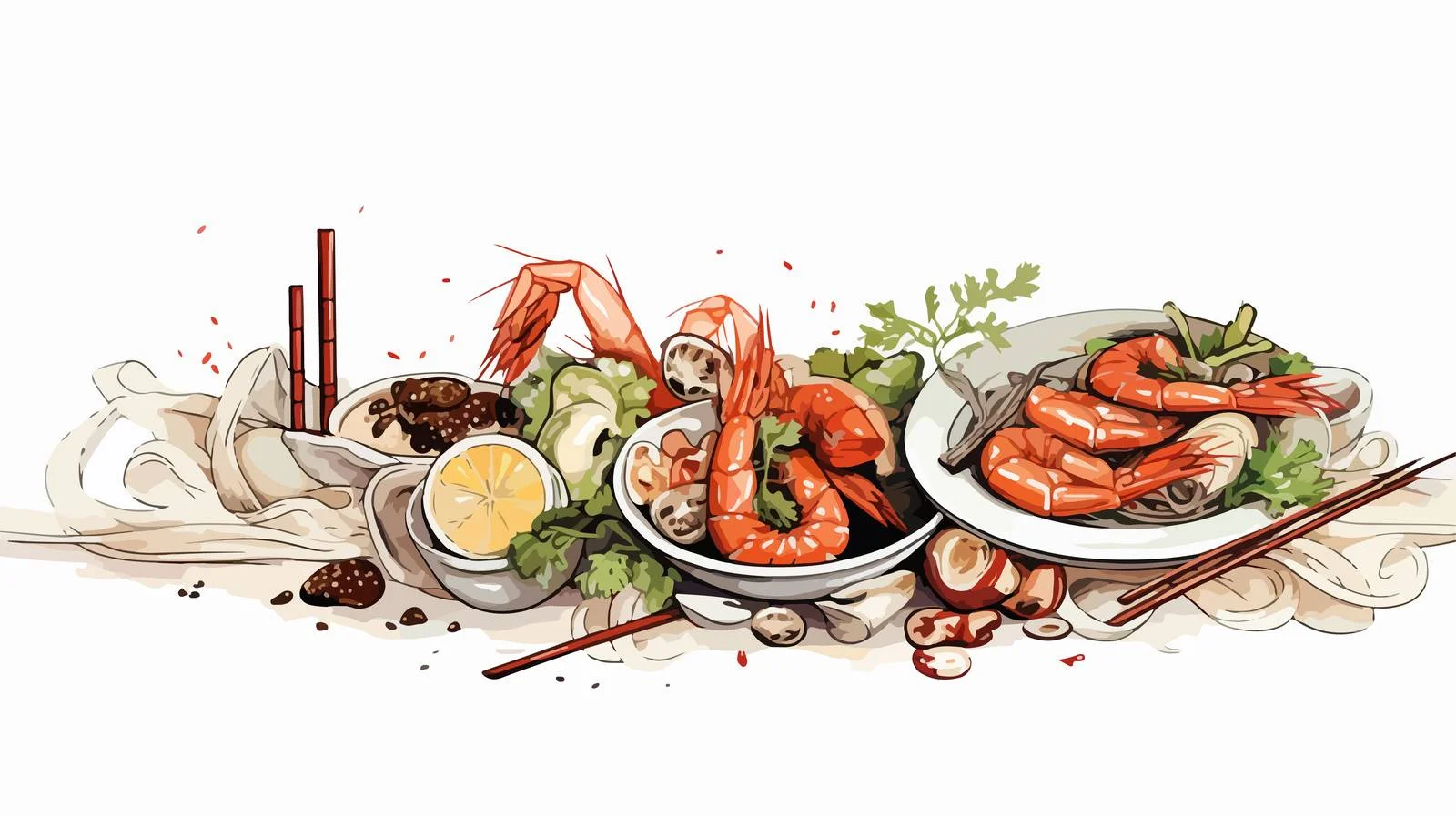 Sophisticated Hand-Drawn Traditional Background Design — free download from Dotvec