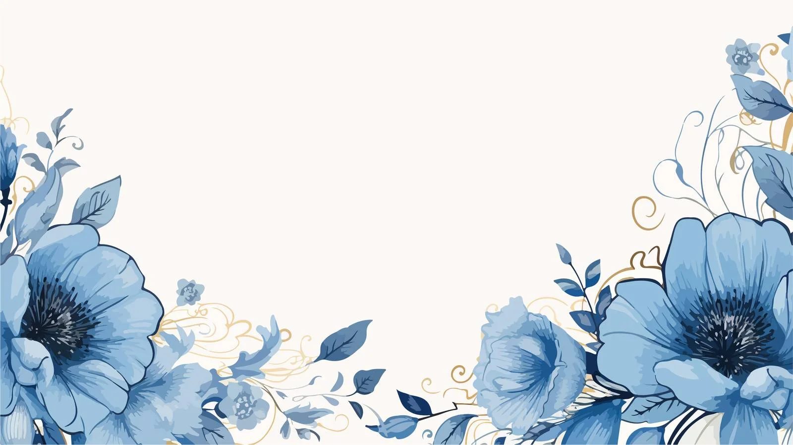Classy floral frame with elegant design — free download from Dotvec