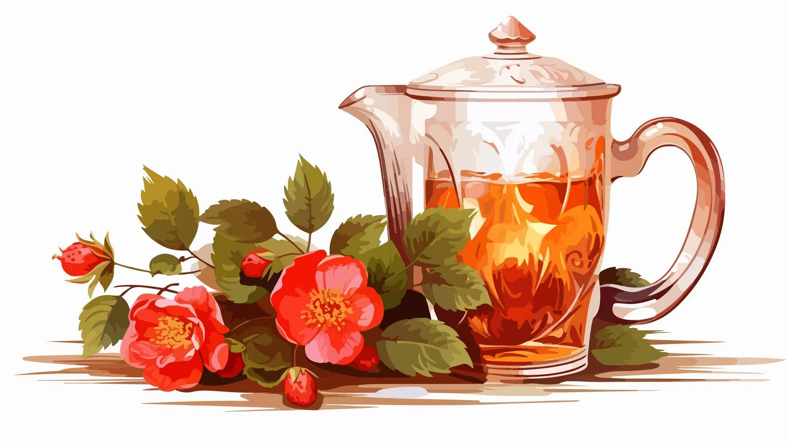 Graceful illustration of crystal clear pitcher — free download from Dotvec